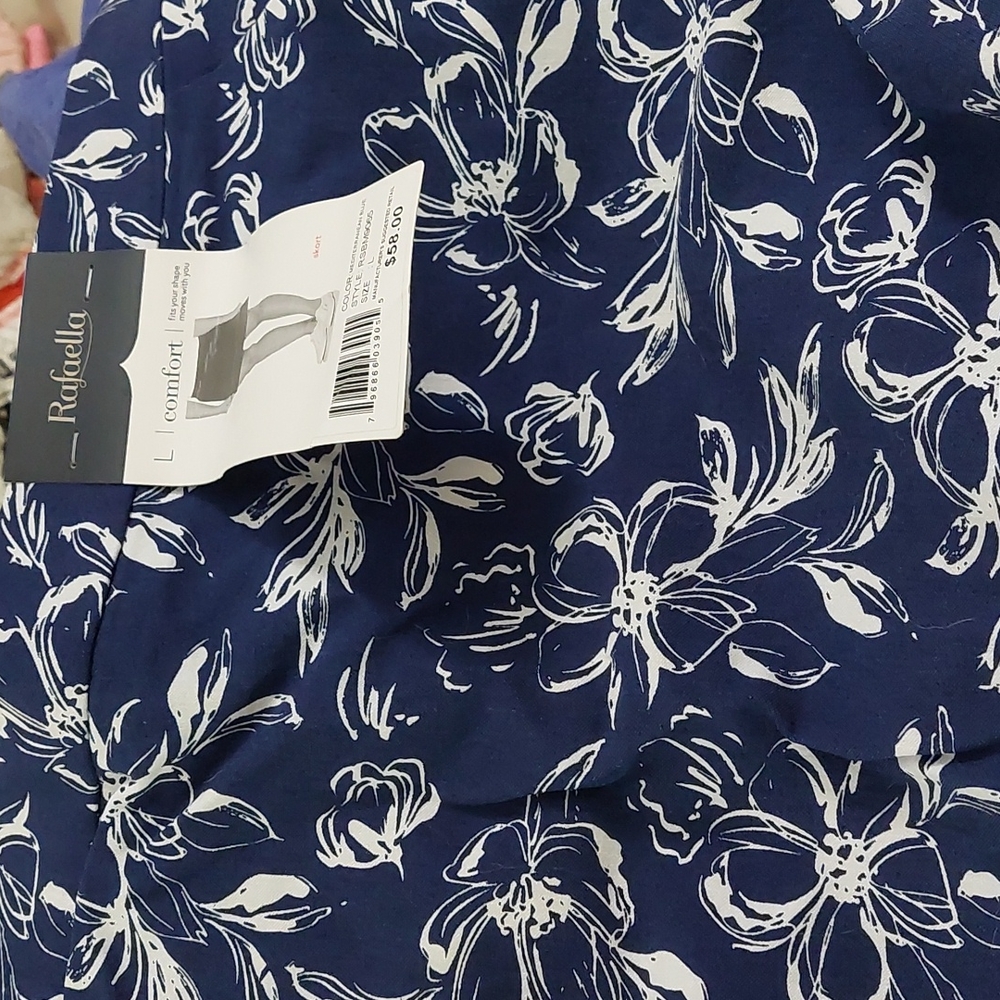 Rafaell Mediterranean blue skort size L